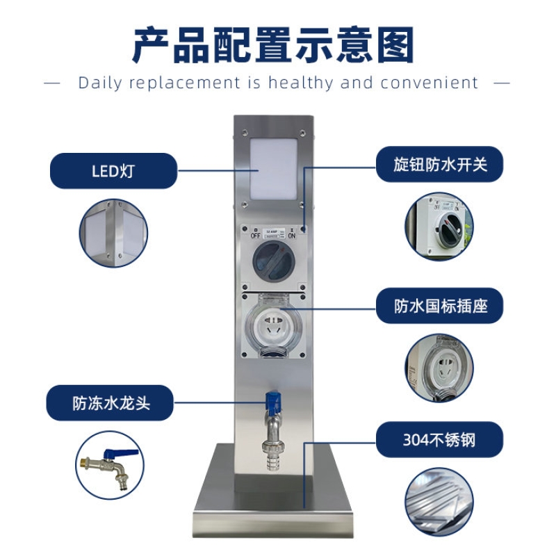 庭院水電樁GRWE601212S/S-R