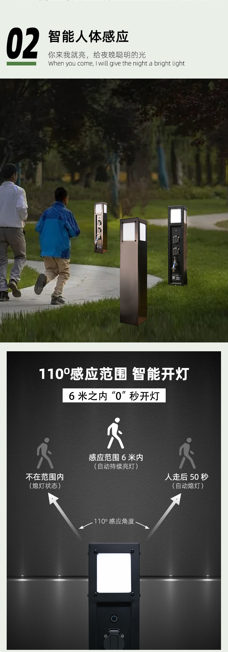 庭院智能水電樁