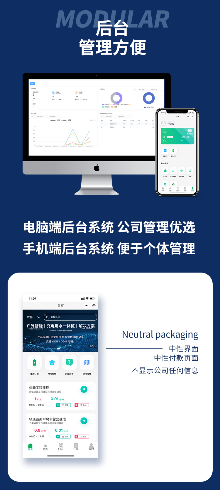 e充行充電用水智慧模塊